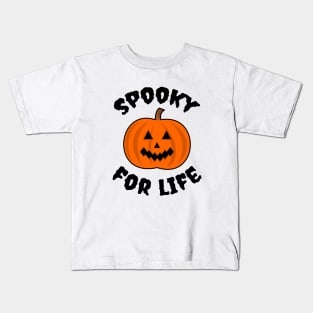 Spooky For Life Kids T-Shirt